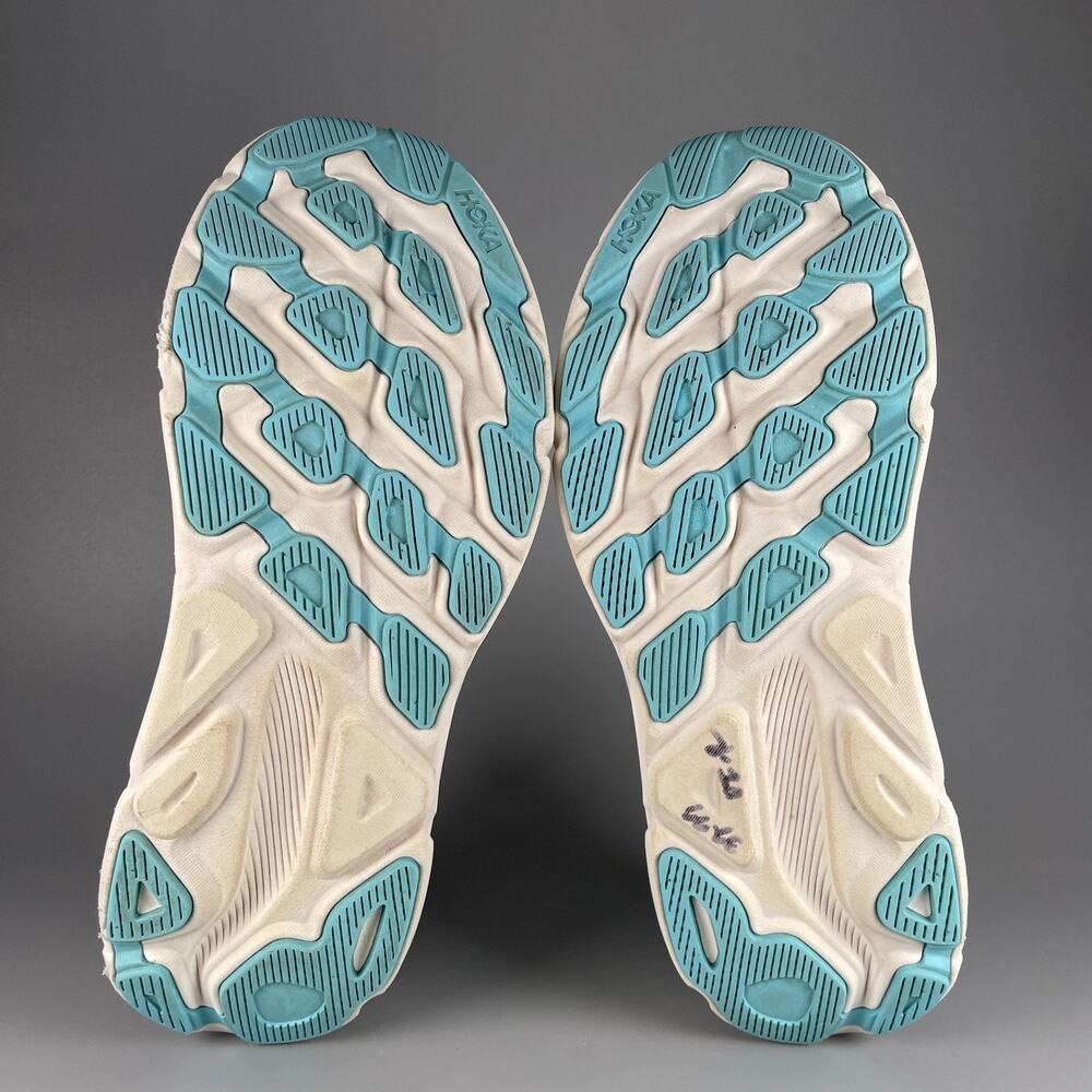 Hoka One One Clifton 9 Women's Size 9.5 B Frost Rose Gold Running Sneakers Shoes - Picture 4 of 10